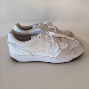 New Balance White 480 Sneakers